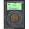 Image 1 : 1865 2C MS65 Red PCGS. Boldly struck and well preserved, the surfaces are satiny and lustrous. There