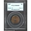 Image 1 : 1867 2C MS66 Red and Brown PCGS. A well struck superb Gem, beautifully preserved with gorgeous red-o