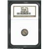 Image 1 : 1858 3CS MS66 NGC. Long heralded as the most difficult Three Cent Silver type to locate in the finer