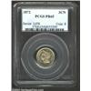 Image 1 : 1872 3CN PR65 PCGS. Somewhat dappled apricot-gray color overlays smooth, obviously well cared for su