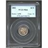 Image 1 : 1882 3CN PR66 PCGS. Frosted devices and a sharp strike characterize this lovely specimen. A delicate