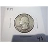 1934 Washington Silver Quarter