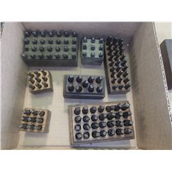 Lot of Letter & Number Punches