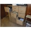 Image 2 : Lot of (3) 4 Drawer Filing Cabinets