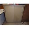 Image 1 : 3 Shelf Storage Cabinet, 36" x 13" x 42"