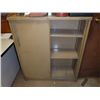 Image 2 : 3 Shelf Storage Cabinet, 36" x 13" x 42"