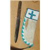 Image 1 : Beaded Sheath and Knife