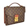 Image 1 : ^Authentic Louis Vuitton Monogram Monceau Briefcase Business Bag (Inside Pocket Peeled Off)
