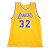 Image 1 : Very Rare Magic Johnson Signed Lakers Jersey Authenticated By PSA