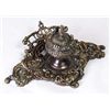Image 1 : Antique Inkwell  With Dark Brass Finish