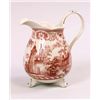 Image 1 : 7.5 Inch Red and White Pitcher