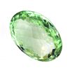 Image 1 : APP: 1.2k 32.19CT Oval Cut Green Quartz Gemstone