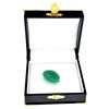 Image 1 : APP: 2k 18.62CT Pear Cut Emerald Gemstone