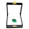 Image 2 : APP: 2k 18.62CT Pear Cut Emerald Gemstone