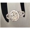Image 1 : APP: 7.9k *14 kt. White Gold, 1.61CT Diamond Ring