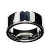 Image 1 : Rare Tungsten Size 8.5 Ring