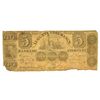 Image 1 : 1852 Augusta GA.$5 Note