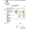 Image 2 : APP: 34.2k *14 kt. Gold, 1.08CT Oval Cut Diamond And 0.33CT Fancy Pink Diamond Ring