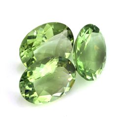 APP: 1k 22.00CT Oval Cut Green Quartz Parcel