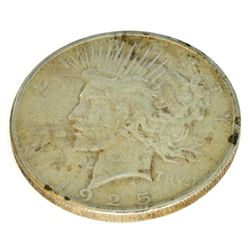 1925 U.S. Peace Silver Dollar Coin