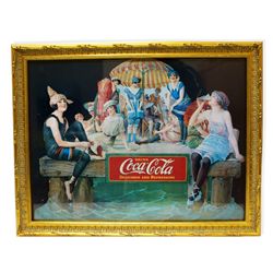 Museum Framed Coca-Cola Advertising  14.5x18.5