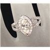 Image 1 : APP: 8.1k *14 kt. White Gold, 1.43CT Diamond Ring