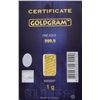 Image 2 : IGR 1g Fine Gold 999.9 Bar