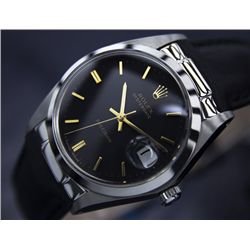 *Mens Vintage Rolex Oysterdate Precision 6694 Black Dial (4005)