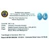 Image 2 : APP: 1.7k 86.21CT Oval Cut Cabochon Natural Aquamarine Parcel