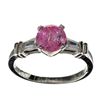 Image 1 : APP: 1k Designer Sebastian 2.25CT Swiss Cubic Zirconia And Platinum Over Sterling Silver Ring