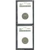 1880 5C PR62 ANACS, attractive milky apricot color; and an 1882 PR63 ANACS, razor-sharp, light gray.