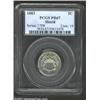 Image 1 : 1883 5C PR67 PCGS. This is a Superb example of this final year of the Shield Nickel type. The mintag