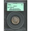 Image 1 : 1883 5C No Cents MS67 PCGS. While the No Cents Nickel is one of the most common one-year type coins.
