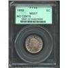 Image 1 : 1883 5C No Cents MS67 PCGS. While the No Cents Nickel is one of the most common one-year type coins.