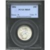 1856 25C MS65 PCGS. An excellent No Motto type coin, this 1856 Quarter is brilliant throughout and e