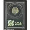 Image 2 : 1872 5C MS65 PCGS. Both satiny sides of this Gem are bathed in warm golden-grey hues. At the top of.