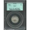 Image 1 : 1882 5C MS67 PCGS. A Superb example of this popular 19th century type coin. Deeply reflective on the