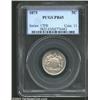 Image 1 : 1875 5C PR65 PCGS. A well struck, lightly toned, and virtually pristine Gem. The reverse has a pair.