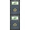 Image 1 : 1886 5C Unc Details Obverse Improperly Cleaned NCS, attractive olive color, lightly marked surfaces,