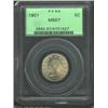 Image 1 : 1901 5C MS67 PCGS. In the 1995 book The Complete Guide to Shield and Liberty Nickels, Gloria Peters.