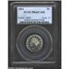 1894 5C PR66 Cameo PCGS. The crossbar of the 4 in the date is repunched south. The obverse is fully.