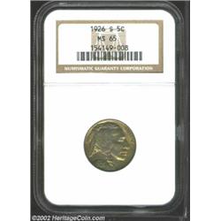 1926-S 5C MS65 NGC. Writing in 2000, David Lange reports that the 1924-S and 1926-S have the lowest.