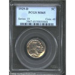 1929-D 5C MS65 PCGS. Delicately bordered by a soft golden patina. Important notice: We expect to be.