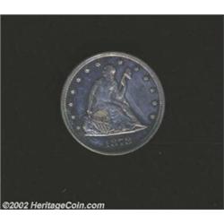 1878 20C PR60 Uncertified. Medium shade of earthen-gray color rests gently on the surfaces of this p