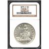 Image 1 : 1878-S T$1 MS64 NGC. Boldly struck, indeed close to fully defined, with a subtle layer of milky pati