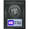 Image 2 : 1876 T$1 PR55 PCGS. Type One/Type Two. A razor-sharp impaired proof Trade Dollar that has retained m