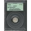 Image 1 : 1838 H10C No Drapery MS63 PCGS. A well struck, carefully preserved example, with all of the original