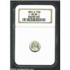 Image 1 : 1848-O H10C MS66 NGC. Small O. V-4. This is the rarest of the three mintmark varieties of the 1848-O