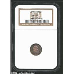 1868 H10C PR67 NGC. The 1868 has a low overall mintage of just 89,200 pieces, of which only 600 were