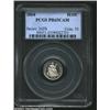 Image 1 : 1868 H10C PR65 Cameo PCGS. A brilliant Gem that has exceptional white on black contrast. The upper l